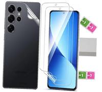 AILIKA Film écran haute transparence pour Compatible avec Xiaomi Poco M5 accompagné d’une protection face arrière souple hydrogel