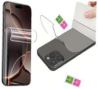 AILIKA Film hydrogel 2-en-1 Compatible avec HONOR X6C - Protection écran et arrière cristallin, souple et auto-adhésive