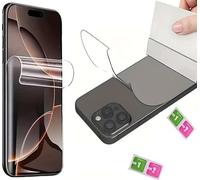 AILIKA Film hydrogel 2-en-1 Compatible avec Huawei P30 - Protection écran et arrière ultra clair, souple et auto-adhésive