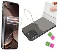 AILIKA Film hydrogel 2-en-1 Compatible avec Redmi A2 - Protection écran et arrière ultra clair, souple et auto-adhésive