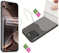 AILIKA Film hydrogel 2-en-1 Compatible avec VIVO T4 LITE - Protection écran et arrière haute transparence, souple et auto-adhésive