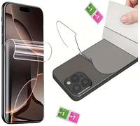 AILIKA Film hydrogel double face clair Compatible avec Xiaomi Poco M4 5G - Protection écran et dos ultra fine, découpe précise