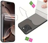 AILIKA Film hydrogel double face haute transparence Compatible avec Sony Xperia Xz3 - Protection écran et dos ultra fine, découpe précise