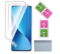 AILIKA Film Hydrogel Transparent compatible avec Redmi Turbo 5 Max Double Protection Écran Souple Haute Sensibilité Tactile Résistance Renforcée