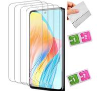 AILIKA Lot de 4 protections d'ecran compatible avec vivo y28 - film hydrogel ultra-clair, anti-empreintes & absorption des chocs protection ecran