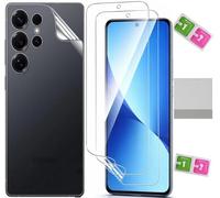AILIKA Lot hydrogel transparent HD pour Compatible avec Redmi Note 13R Pro avec deux film écran avant et un film protection face arrière