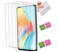 AILIKA Pack de 4 films hydrogel Compatible avec Redmi 9 Prime - Barrière protectrice invisible contre rayures & traces de doigts