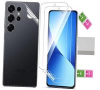 AILIKA Pack film transparent haute définition dédié à Compatible avec Huawei Nova 15 pour écran avant et protection face arrière