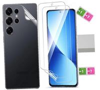 AILIKA Pack film transparent haute définition dédié à Compatible avec Redmi Note 13 Global pour écran avant et protection face arrière
