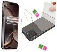 AILIKA Protection avant et arrière hydrogel transparent Compatible avec MOTOROLA G66J 5G - Découpe sur mesure, toucher lisse