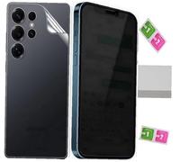 AILIKA Protection écran hydrogel anti espion Compatible avec Huawei Pura 80 Ultra avec protection arrière transparent anti trace anti choc