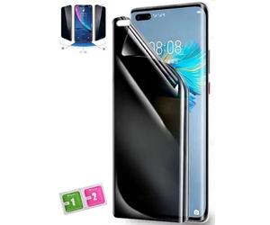 AILIKA Verre hydrogel anti-espion Compatible avec Oukitel WP200 Pro - occultation progressive dès les premiers degrés - spatule, l'anse et manuel inclus