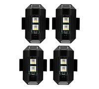 ailill 4 PièCes 7 Couleurs Drone Strobe Light USB LED Anti-Collision Bike Tail Drone Night Fly Mini Signal Clignotant Voyant D'Avertissement