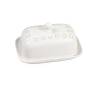 AILIUXIAOYAN Beurriers Boîte à fromage rectangulaire Simple de Style européen avec couvercle, beurrier en céramique