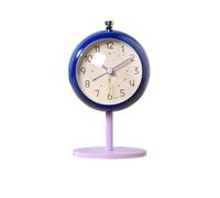 AILIUXIAOYAN Réveil Réveil spécial for étudiants, réveil des Dieux, Chevet, Chambre à Coucher, lycée, Horloge de Bureau(Blue)