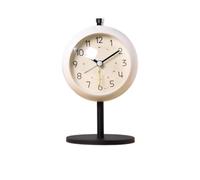 AILIUXIAOYAN Réveil Réveil spécial for étudiants, réveil des Dieux, Chevet, Chambre à Coucher, lycée, Horloge de Bureau(White)