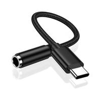 AILKIN Adaptateur USB C vers jack 3,5 mm - Adaptateur audio de type C - Pour Samsung Galaxy S24/S23/S22/S21/S20/A16/A55 5g/A15/A35/A54/A14/A34, iPhone
