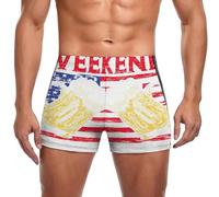 AILLOSA Maillot de bain pour homme Motif 3D Taille Maillot de bain de compétition Jammer, Gf17, XXL