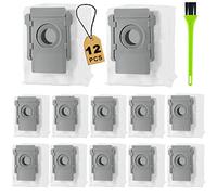 AiLomey 12 Sacs d'aspirateur de Rechange pour iRobot, Sacs à poussière pour Roomba i7, i7+, i8, i8+, i3, i3+, i4, i4+, i6, i6+, j7, j7+, s9, s9+ Aspirateur