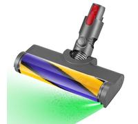 AiLomey Brosse pour Dyson V7 V8 V10 V11 V15, Tête de Brosse à Rouleau Turbo avec Éclairage LED pour Zones Sombres, Nettoyage Efficace Sur Sols Durs