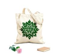 AILOONG astrologie surréaliste des yeux de fleur Sac en toile à fond renforcé tissu épais de 340g/m² Utilise comme sac cadeau