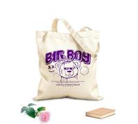 AILOONG Cabane à bandoulière en sangle Création d'un slogan typographique pour homme avec une peluche ours dans le style graffiti street art. tissu épais de 340g/m² Sac à dessin