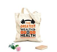 AILOONG Cabane à bandoulière en sangle tissu épais de 12 oz conception optimale de salles de sport et de fitness Sac à dessin 25x30cm Petit