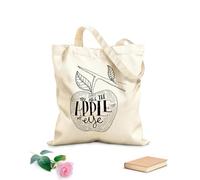 AILOONG Cabane à bandoulière en sangle tissu épais de 12 oz la prunelle de mes yeux Sac à dessin 25x30cm Petit