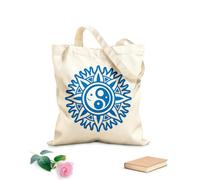 AILOONG Cabane à bandoulière en sangle une icône de style solide représentant le symbole de l'harmonie tissu épais de 340g/m² Sac à dessin