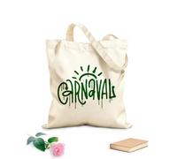 AILOONG Cabane à poignée plate carnaval en style graffiti urbain, lettrage manuscrit à la bombe aérosol, carnaval tissu épais de 340g/m² Remplace le cartable