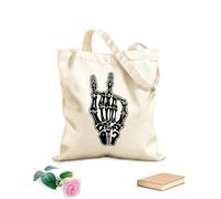 AILOONG Cabane à poignée plate ensemble de gestes de la main squelettique tissu épais de 12 oz Remplace le cartable 35x40cm Grand