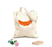 AILOONG Cabane à poignée plate Inspirez, lâchez prise, plume tissu épais de 340g/m² Remplace le cartable