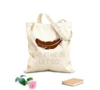 AILOONG Cabane à poignée plate Inspirez, lâchez prise, plume tissu épais de 340g/m² Remplace le cartable