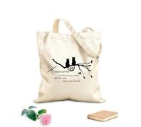 AILOONG Cabane à poignée plate Le paradis est l'endroit où vous rencontrez tous les chats que vous avez aimés. tissu épais de 340g/m² Remplace le cartable