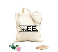 AILOONG Cabane à poignée plate reine du café tissu épais de 12 oz Remplace le cartable 25x30cm Petit