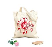 AILOONG Cabane à poignée plate typographie du drapeau américain avec tournesol tissu épais de 340g/m² Remplace le cartable