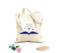 AILOONG Cabane en toile Bibliothèque scolaire : Idée d'ampoules lumineuses pour une salle de lecture ouverte tissu épais de 340g/m² Remplace le cartable
