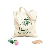 AILOONG Cabane en toile Bouledogue français, chiot mignon, animal de compagnie, point d'interrogation tissu épais de 340g/m² Remplace le cartable