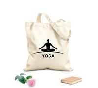 AILOONG Cabane en toile Centre de yoga Relaxation Méditation Posture du lotus tissu épais de 12 oz Remplace le cartable 25x30cm Petit