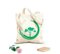 AILOONG Cabane en toile Cercle des arbres Enso Zen Bouddhisme Yoga tissu épais de 340g/m² Remplace le cartable