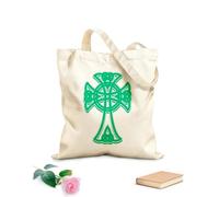 AILOONG Cabane en toile Croix celtique Irlande Motif irlandais Vie tissu épais de 340g/m² Remplace le cartable