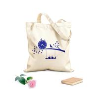 AILOONG Cabane en toile écrue Branche d'arbre de la cuisine Café du matin tissu épais de 340g/m² Utilise comme sac à outils