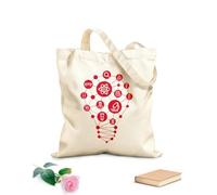 AILOONG Cabane en toile écrue École des ampoules, cours de sciences de laboratoire tissu épais de 340g/m² Utilise comme sac à outils