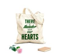 AILOONG Cabane en toile écrue Les citations et les mots inspirent. Il y a du tonnerre dans nos cœurs. tissu épais de 340g/m² Utilise comme sac à outils