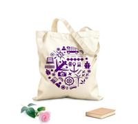 AILOONG Cabane en toile écrue Voyages, vacances d'été, tourisme tissu épais de 340g/m² Utilise comme sac à outils