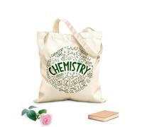AILOONG Cabane en toile Éducation en chimie, écriture, sciences, molécules, école tissu épais de 340g/m² Remplace le cartable