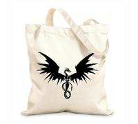 AILOONG Cabane en toile Libellule cracheuse de feu, créature ailée mythique tissu épais de 12 oz Remplace le cartable 35x40cm Grand