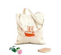 AILOONG Cabane réutilisable Bateau de pêche Yacht Poisson Océan Mer tissu épais de 340g/m² Slogan personnalisable