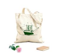 AILOONG Cabane réutilisable Bateau de pêche Yacht Poisson Océan Mer tissu épais de 340g/m² Slogan personnalisable