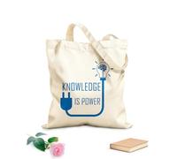 AILOONG Cabane réutilisable Le savoir, c'est le pouvoir. Phrase motivante. Idée pour le cerveau. tissu épais de 340g/m² Slogan personnalisable